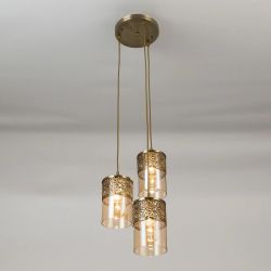 Citilux Эмир CL467033 Люстра подвесная Бронза
