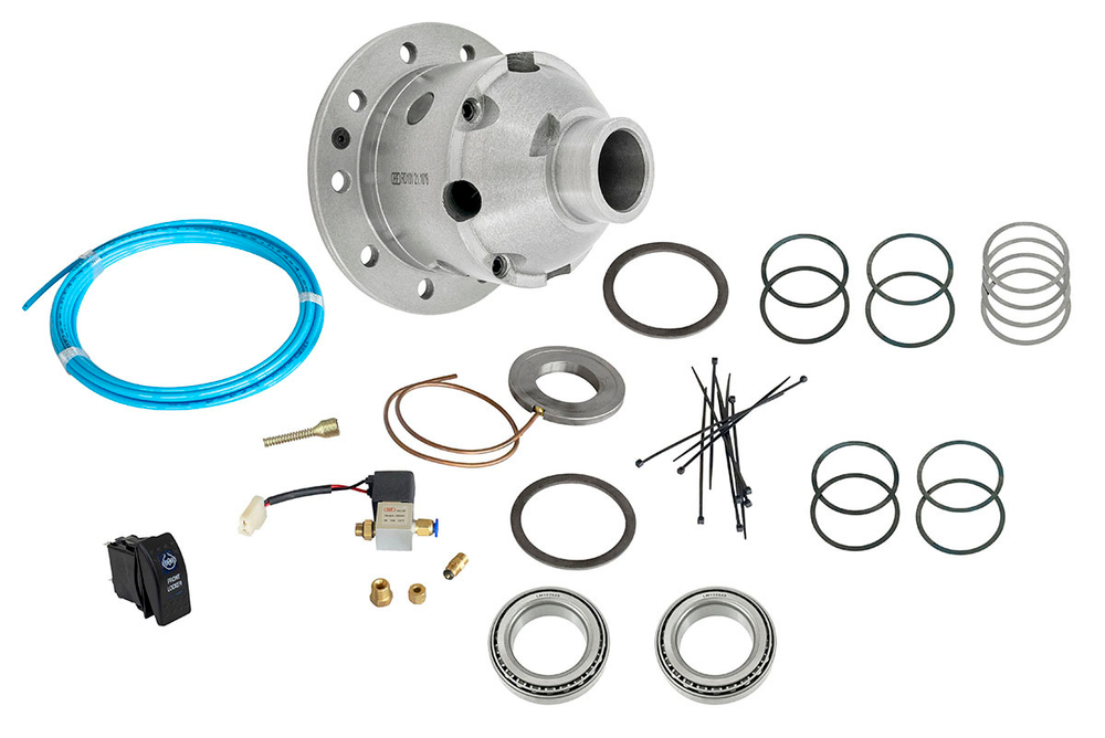 Блокировка переднего дифференциала HF пневматическая (без компрессора) для Jeep Wrangler YJ, TJ, JK ( НЕ RUBICON) Cherokee XJ, KJ, KK, Grand Cherokee ZJ, WJ DANA30, ГП 2.72-3.54