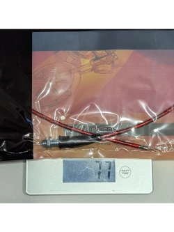 - Трос газа 970мм красный