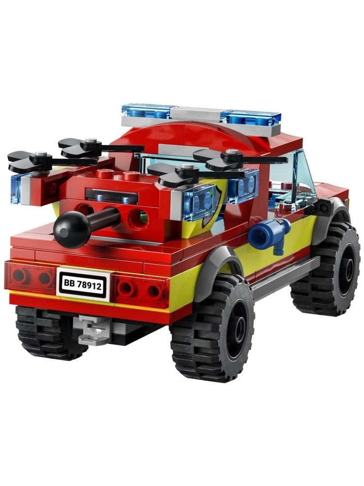 Конструктор LEGO City Fire 60319 Пожарная бригада и полицейская погоня