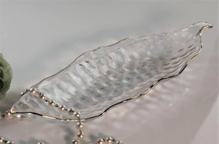 Lenardi 588-582 Блюдо 38х12,5х4,5см в под.уп.(х12)Стекло