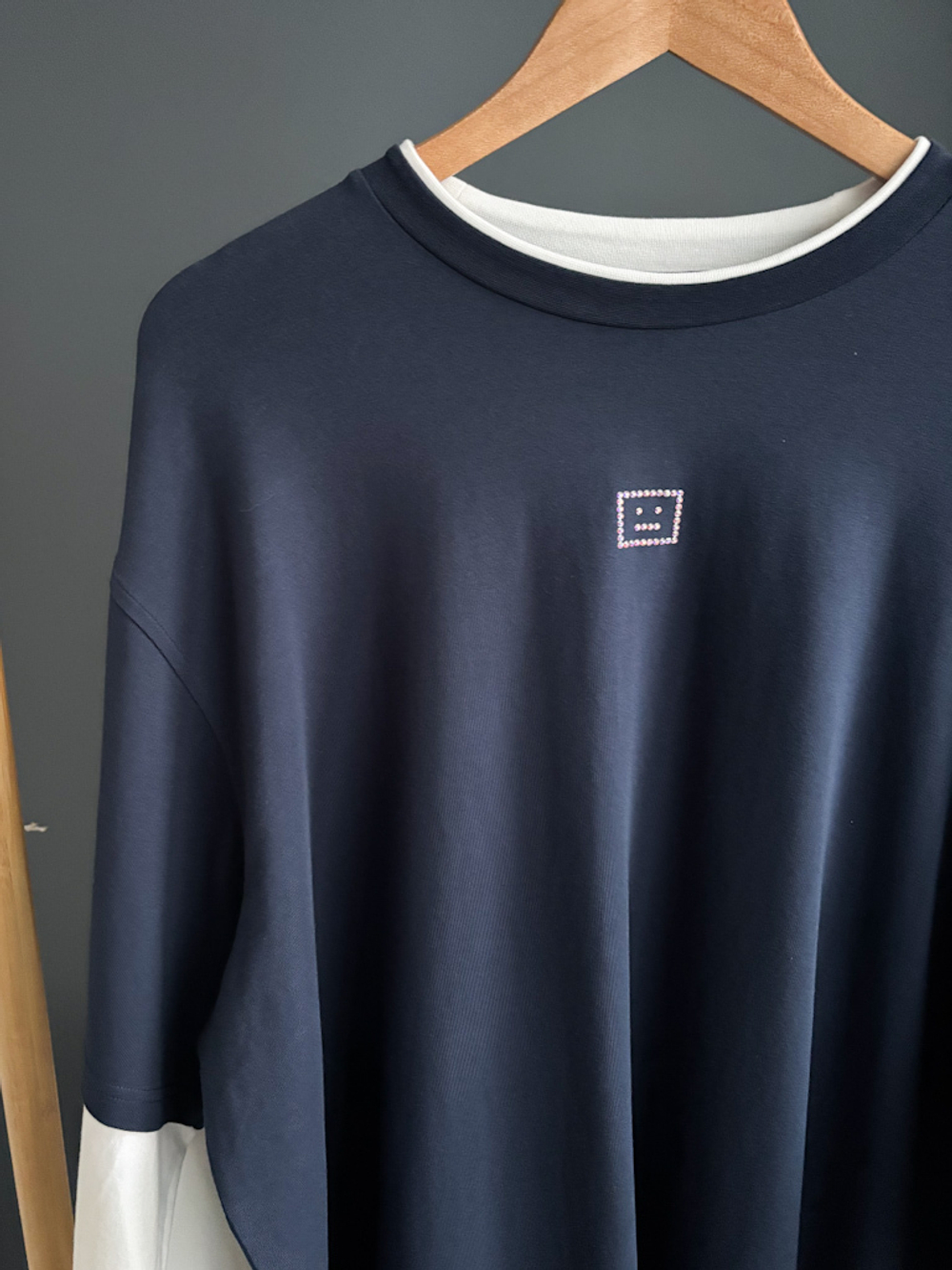 Хлопковый лонгслив Acne Studios, L