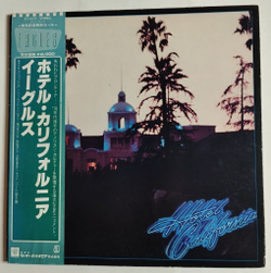 Винтажная виниловая пластинка LP Eagles Hotel California (Japan 1981) (Obi, Poster)