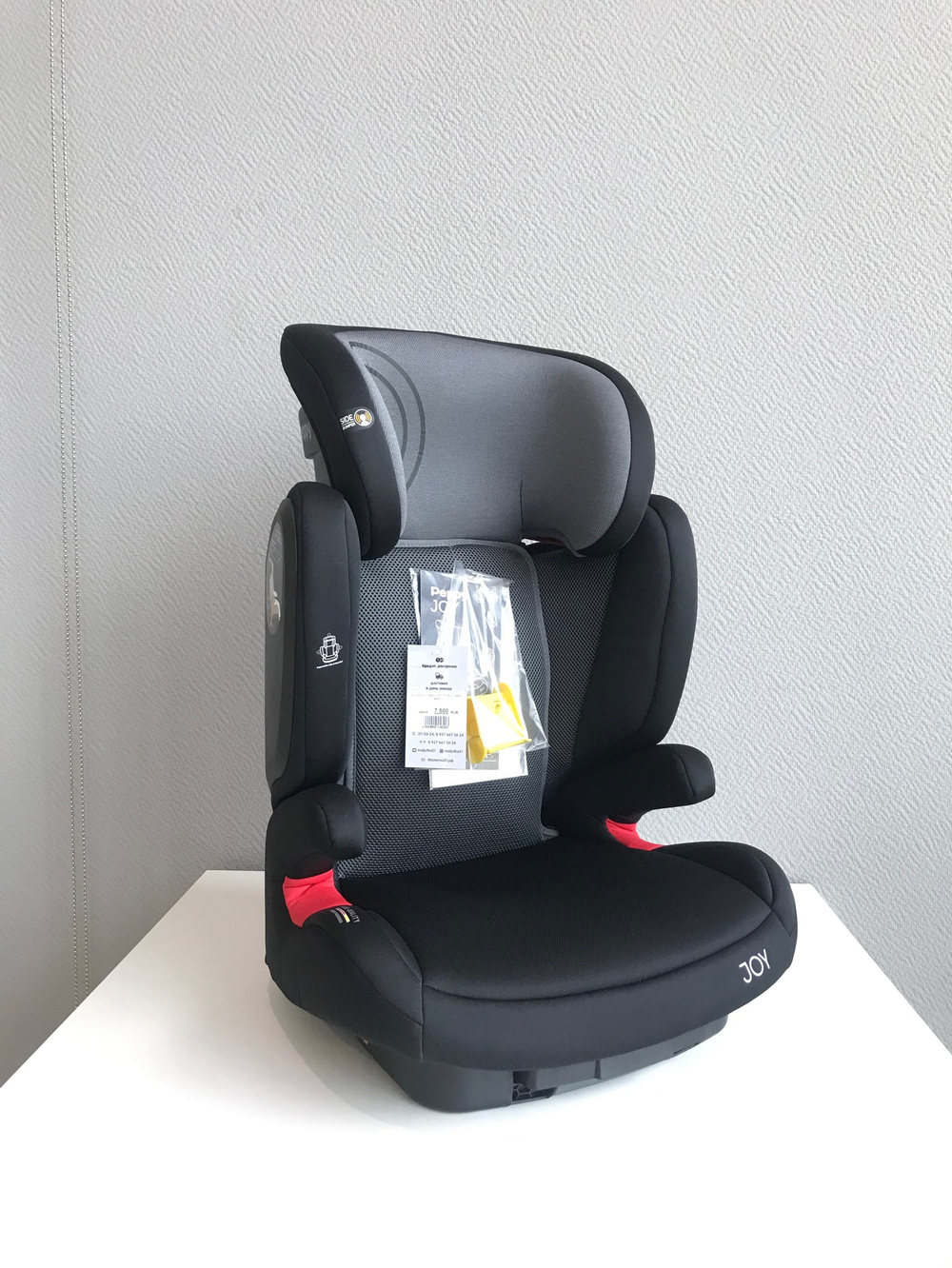 Автокресло Peppy JOY 15-36 кг (black) isofix