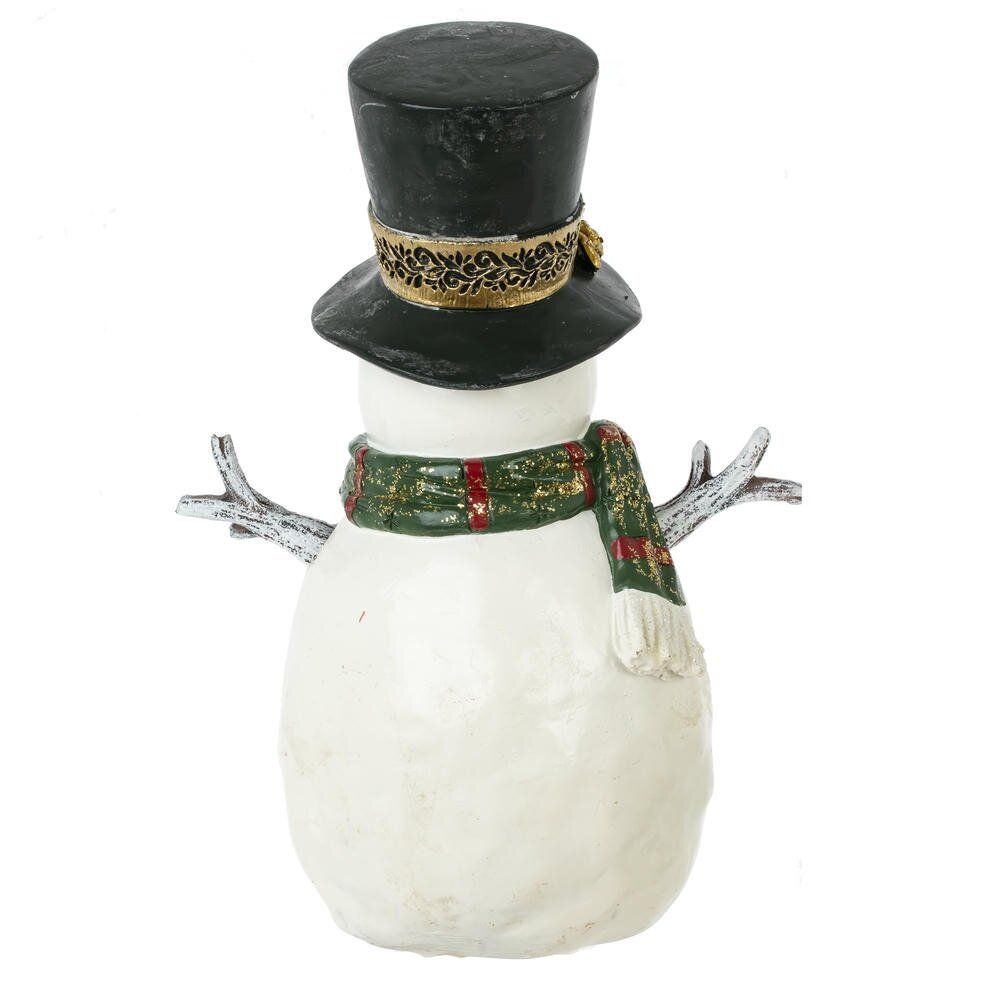 GAEM Фигурка декоративная "Снеговик", L17 W11 H25 см