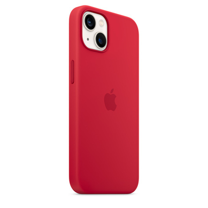 Накладка Apple 13 силикон Red