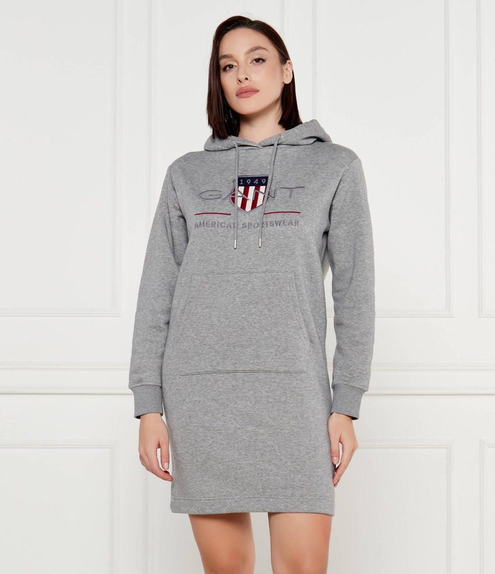 Платье ARCHIVE SHIELD Gant - серый(4200288)