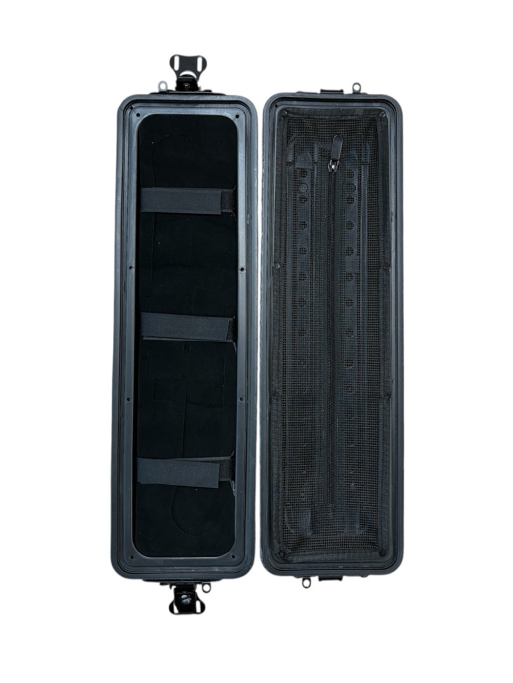 Короткий рэковый кейс 2 юнита 390мм LDPE +сумочка+ложемент в крышке| LDPE RACK2U390 | Внут. размеры 485*350*100мм