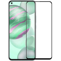 Защитное стекло "Тонкое" для iPhone Xr/11 Черный (Полное покрытие 0,25 мм)