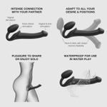 Гибкий страпон Strap-on-me Semi-Realiste, S