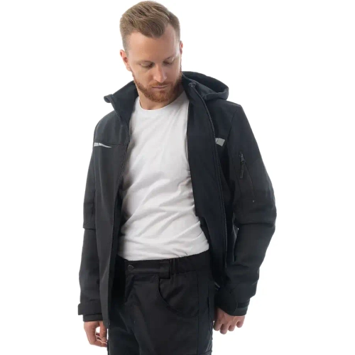 Куртка софтшелл KS207, черный (L) Brodeks KS207BLACKL