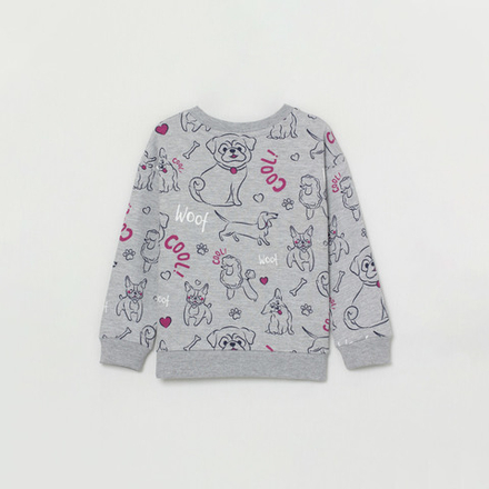 Джемпер модель "свитшот" для девочки