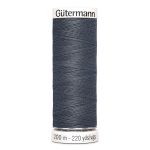 Нитки универсальные Gutermann Sew-all 100 (200 метров), 5 кат. | 093 аспидно-серый