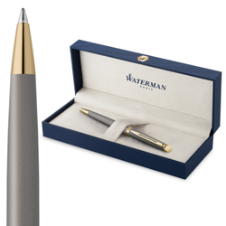Waterman Hemisphere Metallic Grey Lacquer GT ручка шариковая, 1,0мм, подарочная упаковка