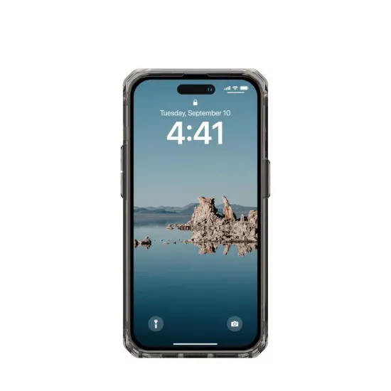 Чехол с поддержкой MAGSAFE Uag Plyo для iPhone 14 Pro Max 6.7", цвет тонированный (Ash)