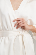 Халат-кимоно из тенселя макси