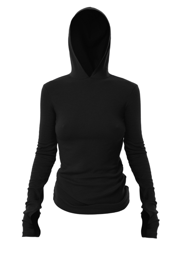 CASHMERE LONG 02 BLACK