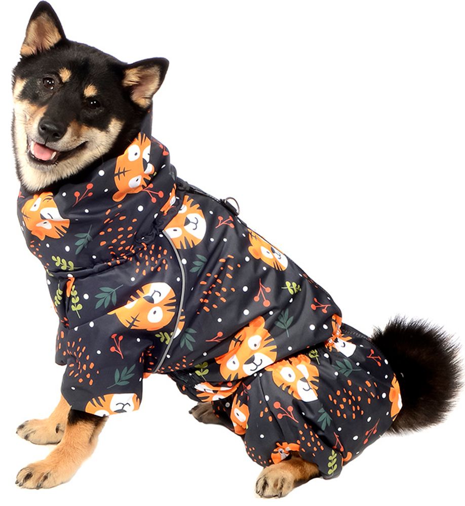 Tappi Дождевик Фэки для собак, размер S, спинка 30 см