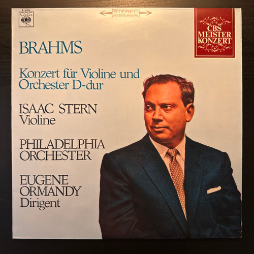Брамс - Концерт для скрипки с оркестром ре мажор (Голландия 1967г.)