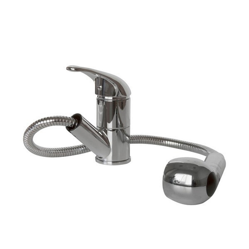 Смеситель для кухни душ 40к F6003 FRAP (ВЫДВИЖ.ЛЕЙКА 2 реж, п/шпильку, хром, латунь)