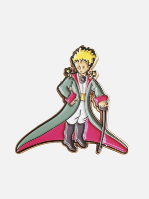 Значок эмалированный «Маленький принц. Принц с саблей»