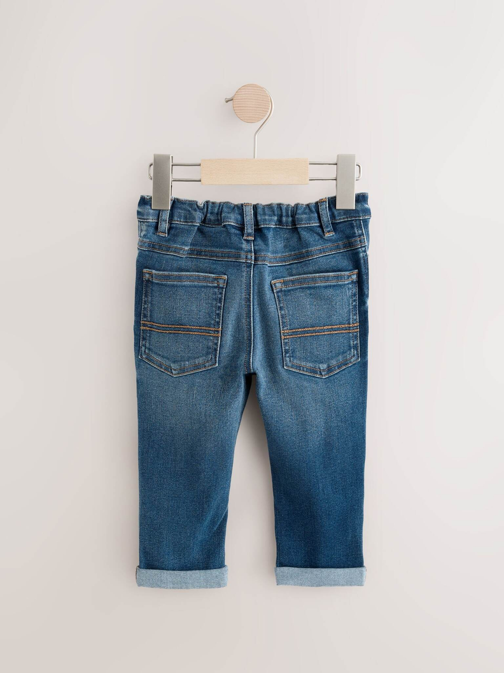 Джинсы стрейч для мальчика Next 125-222, Синий