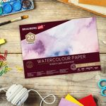 Альбом для акварели, бумага 300 г/м2, 190х270 мм, среднее зерно, 20 листов, склейка, BRAUBERG ART PREMIERE, 113222