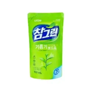 Средство для мытья посуды "Зеленый чай" мягкая упаковка LION Organic Green Tea 300 мл