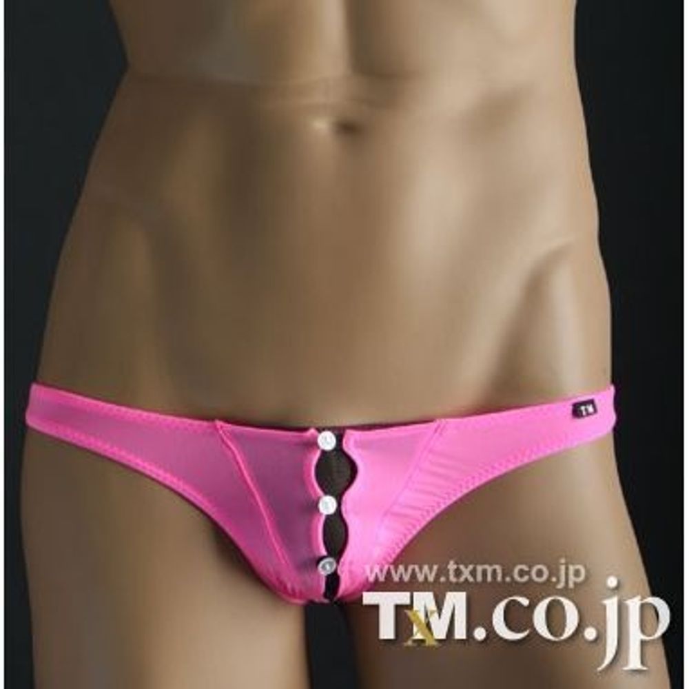 Мужское нижнее белье слипы розовые TM Collection TM3050