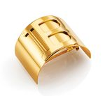 Balmain Hair Couture Заколка-клип круглая цвет золотой Limited Edition Clip Large FW21