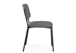 Стул на металлокаркасе Reparo dark gray / black