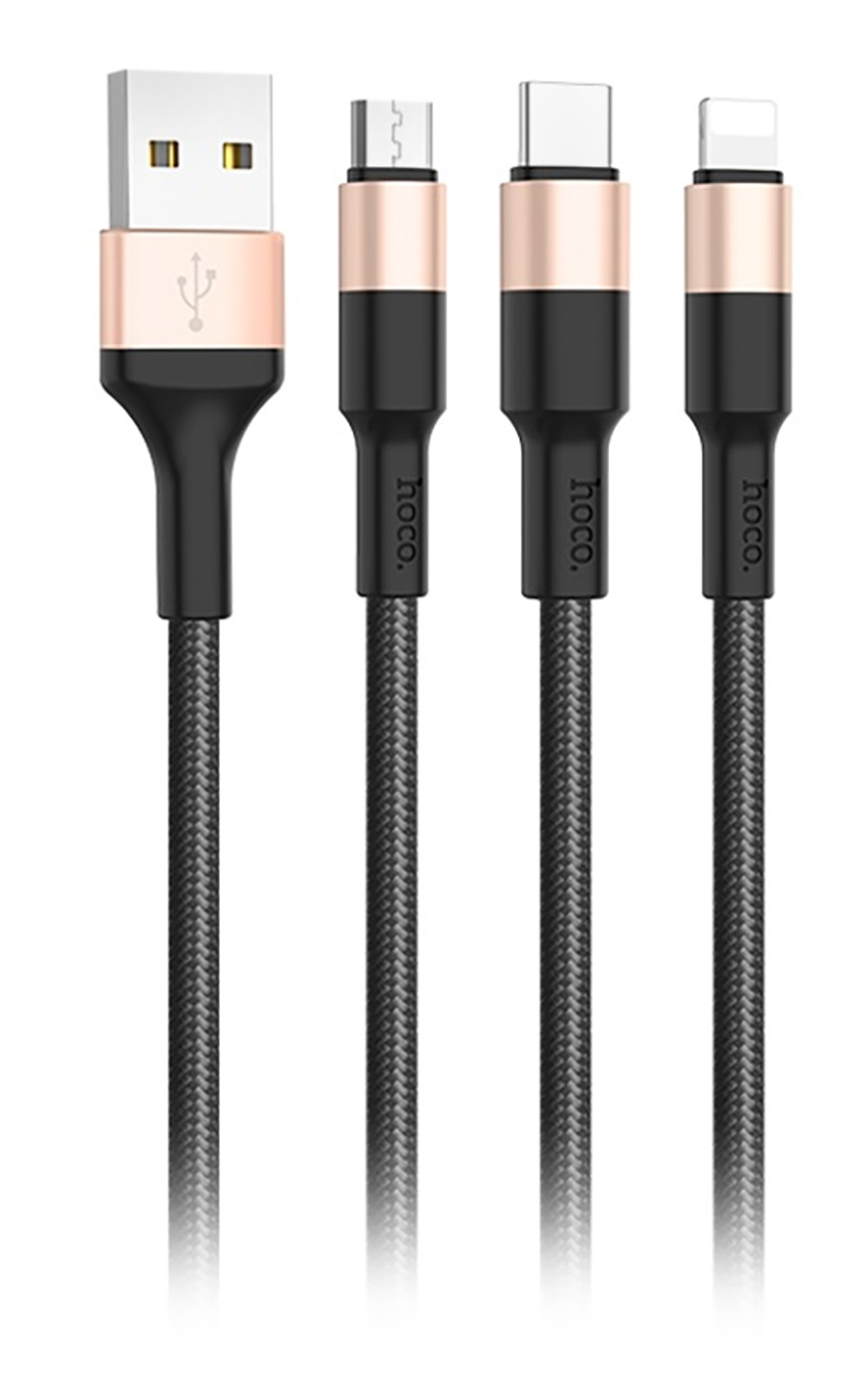 X26 Xpress one pull three charging cable,iP+Micro+Type-c