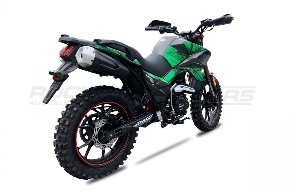 Мотоцикл ROCKOT HOUND 250 (зеленый)