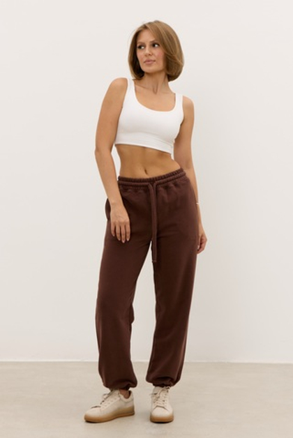 Джоггеры OVERPLUS, шоколад I