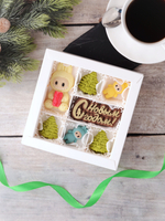 Подарочный набор "Лабубу" / Шоколадные конфеты ручной работы на Новый год