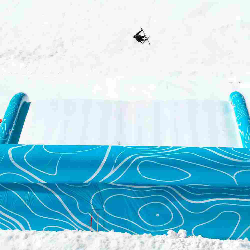 Надувная подушка «SkiAir» для экстрим-прыжков и фристайла, 16×9×2,6 м