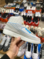 Купить кроссовки Nike Air Jordan 2 Retro SP Union Grey Fog в баскетбольном магазине futbasket.ru