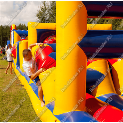 Надувная полоса препятствий "Веселые старты"