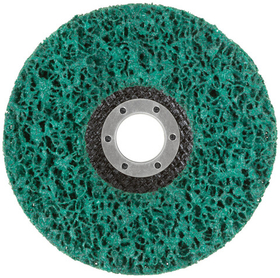 Диск зачистной полимерный 125 мм, зеленый, повышенной жесткости 39636М MOS