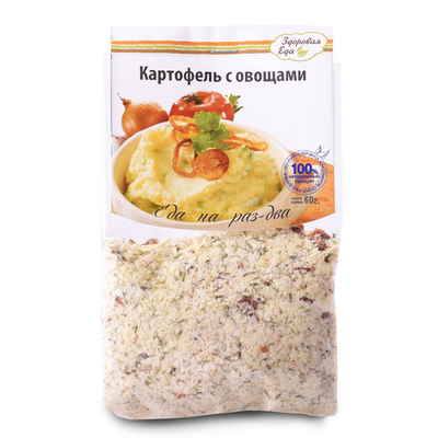 Картофель с овощами 60 г ("Здоровая Еда")