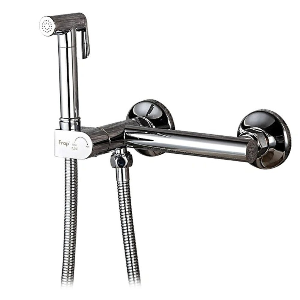 Смеситель для биде, Frap, с картриджем, хром, F7510