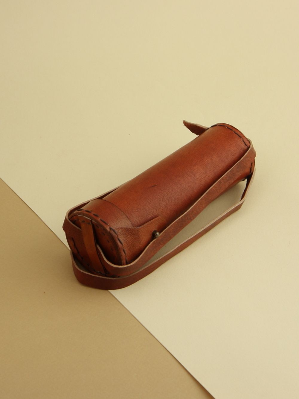 Nautical Подзорная труба в кожаном футляре