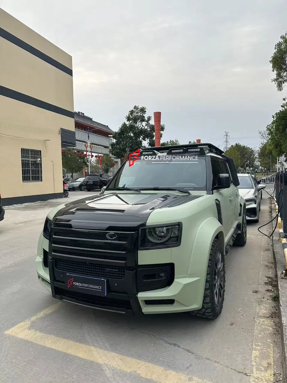 Широкий обвес для LAND ROVER DEFENDER 2020+ Лэнд Ровер Дефендер