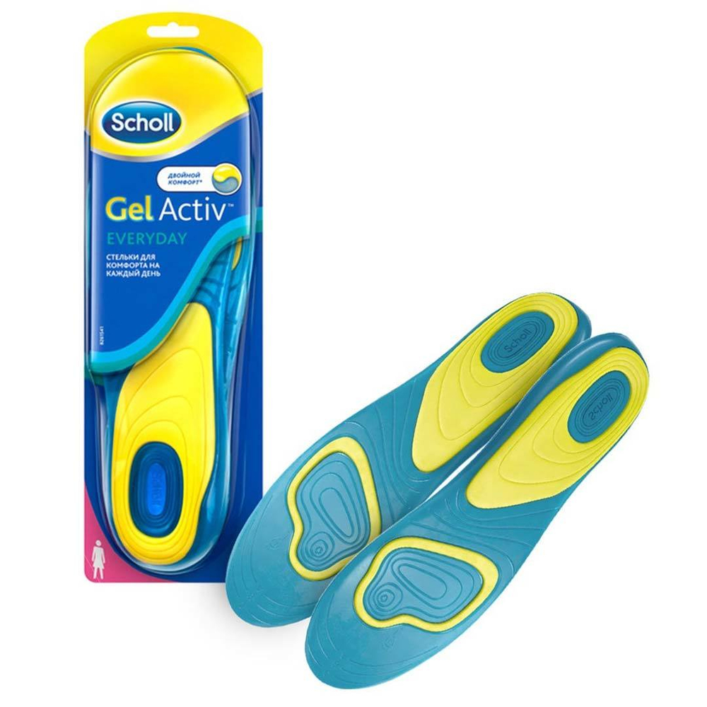 Гелевые стельки Scholl GelActiv Everyday женские