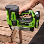 Нейлер аккумуляторный Greenworks, GD24BN, 3400707,24v, без АКБ и ЗУ