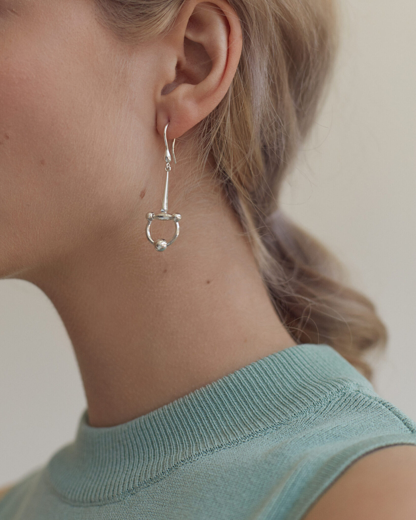 Серьги Стремя