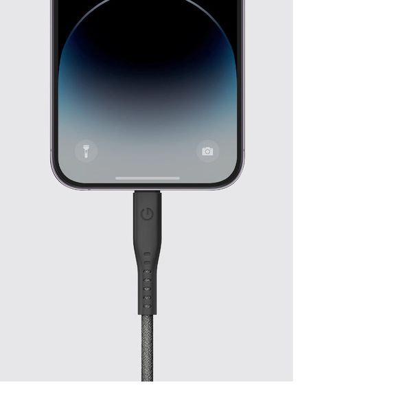 Кабель Energea Flow USB-C to Lightning 1.5M, Черный | Black