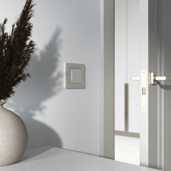 Умный сенсорный выключатель одноклавишный (дымчатый) W4513641/ a069764