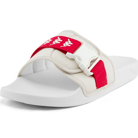 Kappa Beach Sandal 'White Red'
