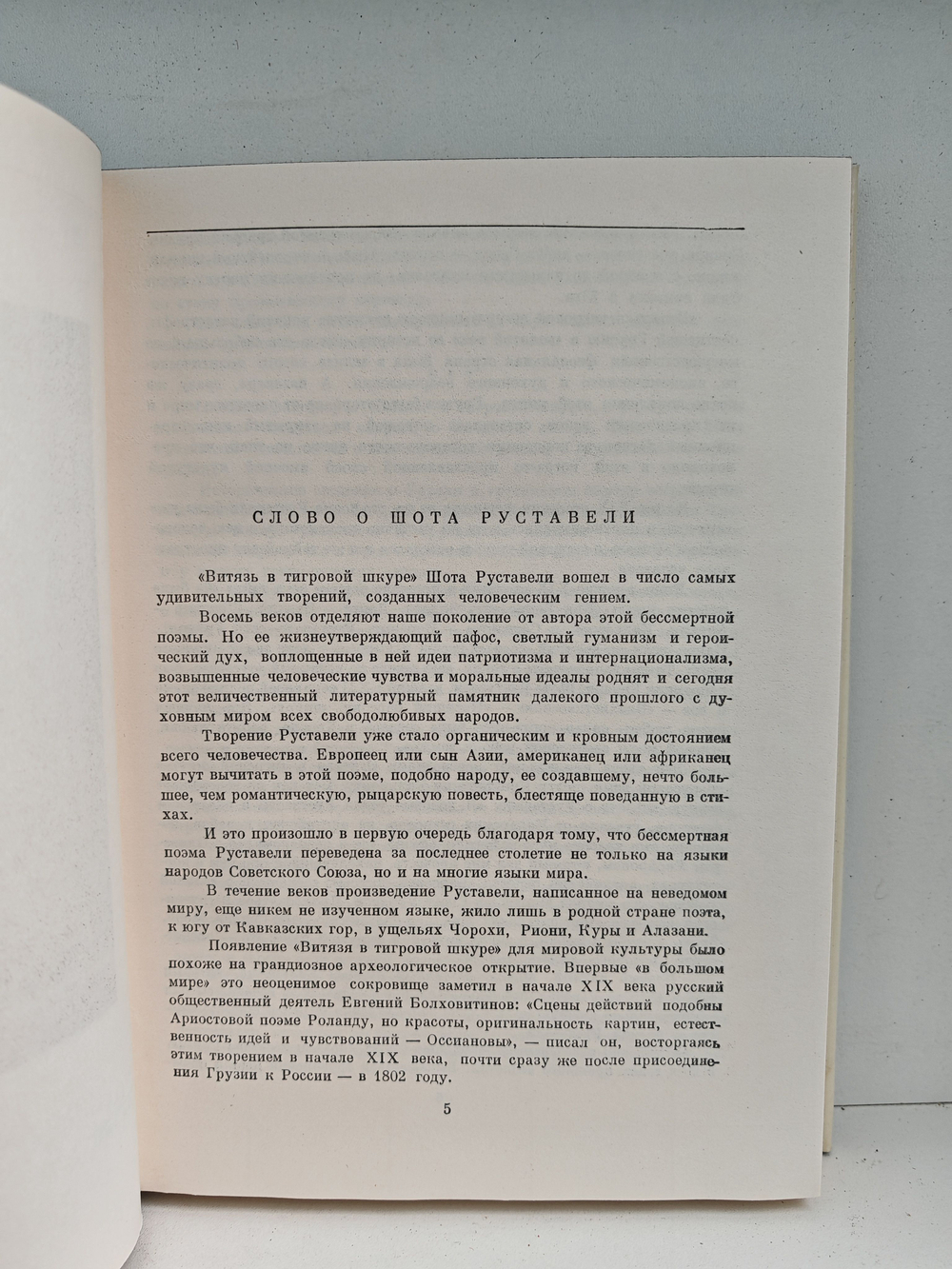 Витязь в тигровой шкуре